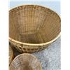 Image 4 : Assortment of Decorative Wicker Baskets