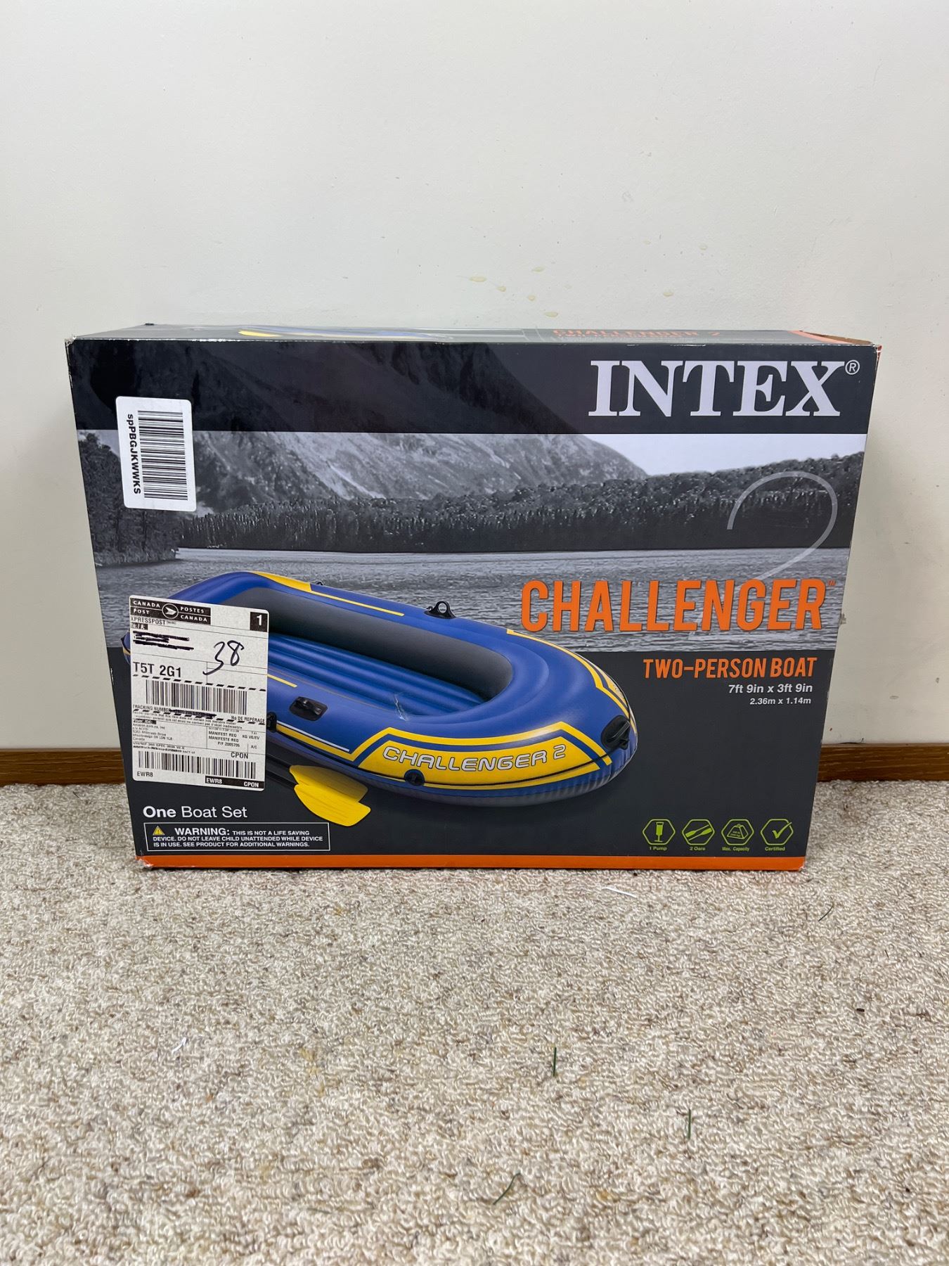 Intex 2 Intex Challenger 2 Two Person Boat - Sunrise Estate Services Ltd