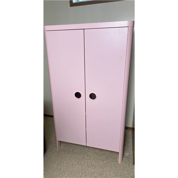 Pink Wardrobe Cabinet