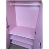 Image 3 : Pink Wardrobe Cabinet