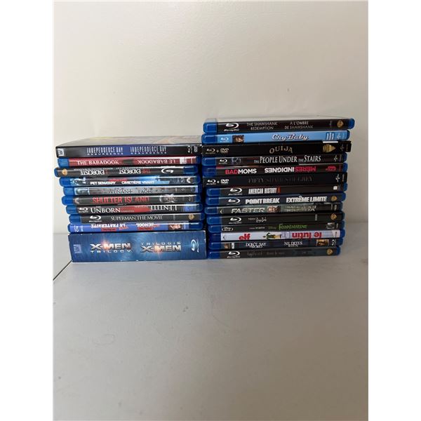 Collection of Blu-Ray Movies