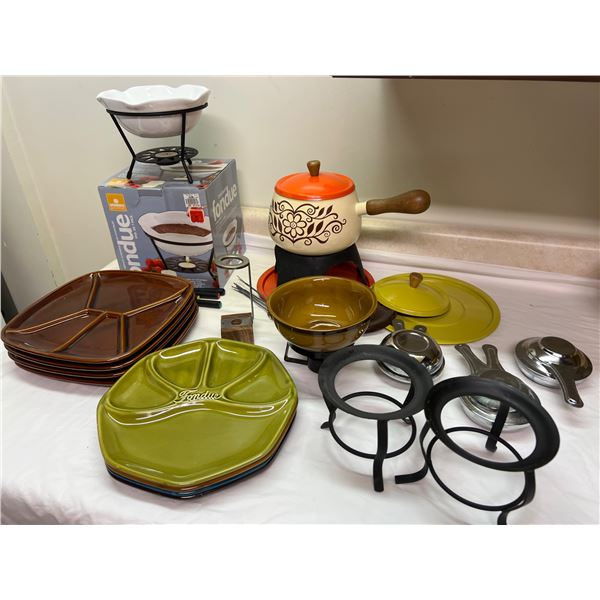 Fondue Dippers & Plates