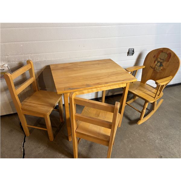 Kids Size Wooden Furniture