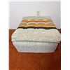 Image 2 : Vintage Upholstered Ottoman
