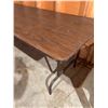 Image 4 : 6' Folding Table