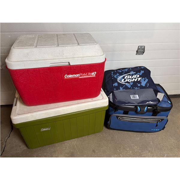Variety of Coolers