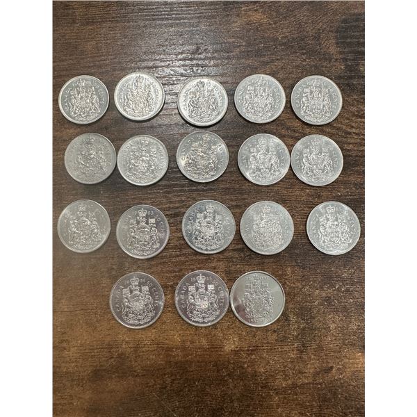 Canada 50 Cent Coins