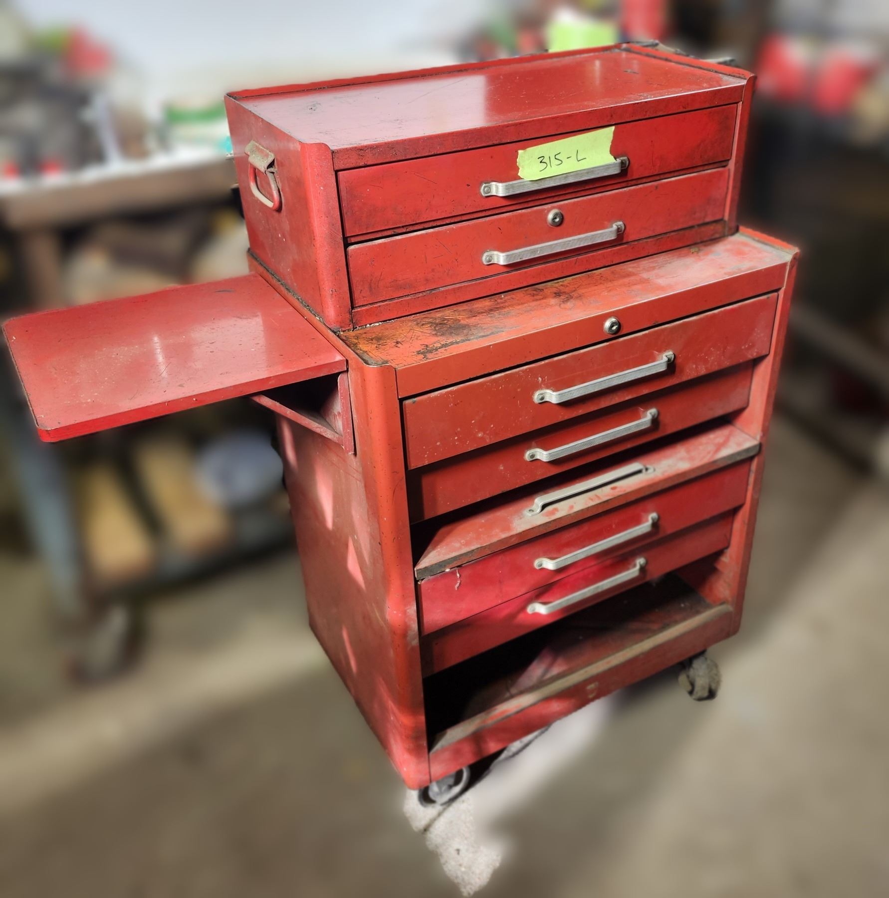 Tool Box (mid section & bottom with shelf)