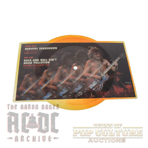 AC/DC – Nervous Shakedown / Rock and Roll Ain’t Noise Pollution Shaped Picture Dis