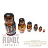 Image 10 : AC/DC - Hand-Painted Russian Nesting Doll Set - 4791