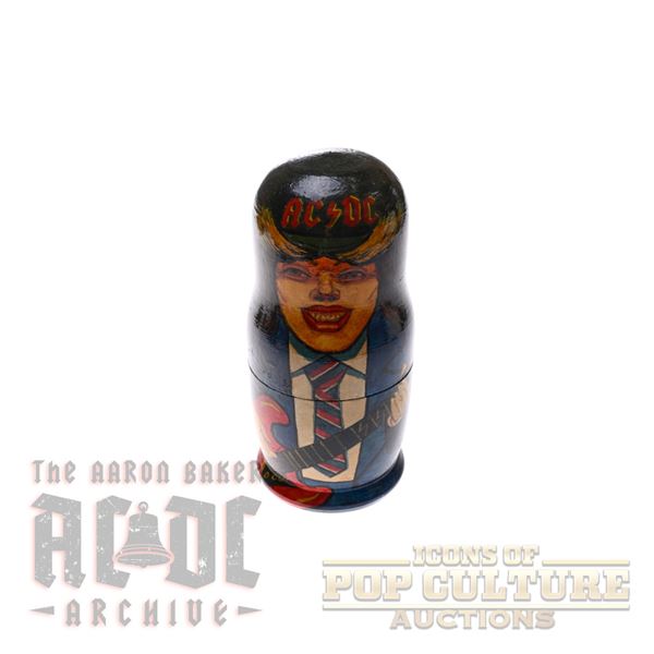 AC/DC - Hand-Painted Russian Nesting Doll Set - 4791