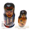 Image 3 : AC/DC - Hand-Painted Russian Nesting Doll Set - 4791