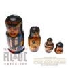Image 6 : AC/DC - Hand-Painted Russian Nesting Doll Set - 4791