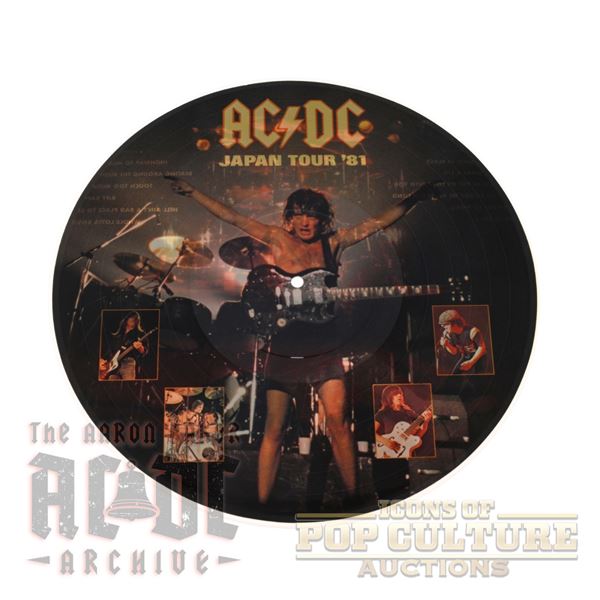 AC/DC Japan Tour ’81 Unofficial 12" Picture Disc - 2162