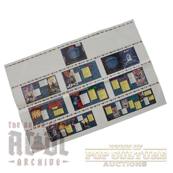 AC/DC – Uncut Printer’s Proof for BallBreaker CD Artwork - 3577