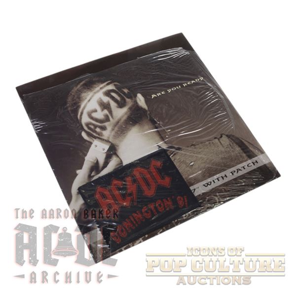 AC/DC - “Are You Ready” UK 7" Single with Patch - 2104
