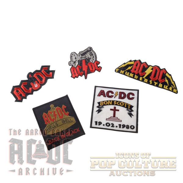 AC/DC - Collection of Five Sew-On Patches - 2038