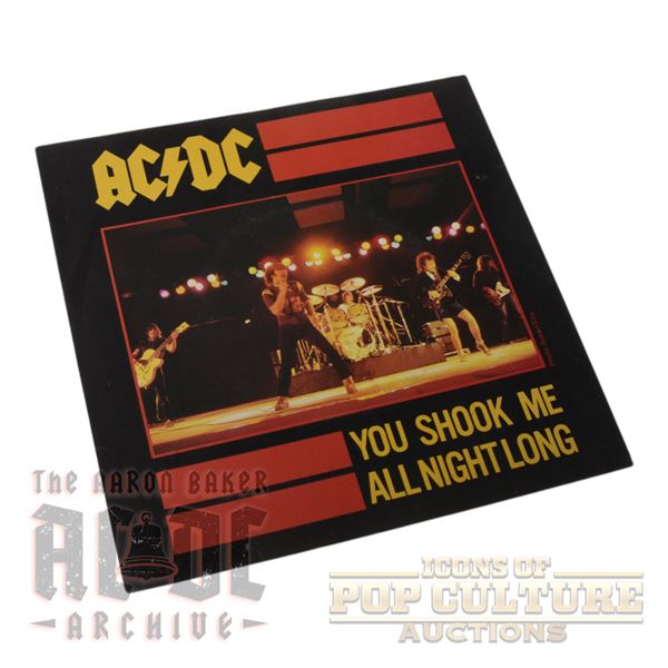 AC/DC – “You Shook Me All Night Long” UK Atlantic 7″ Single - 21