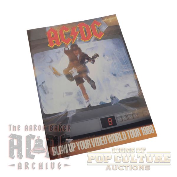 AC/DC – Blow Up Your Video 1988 World Tour Book - 2024
