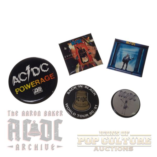 AC/DC - Collection of Pins - 744