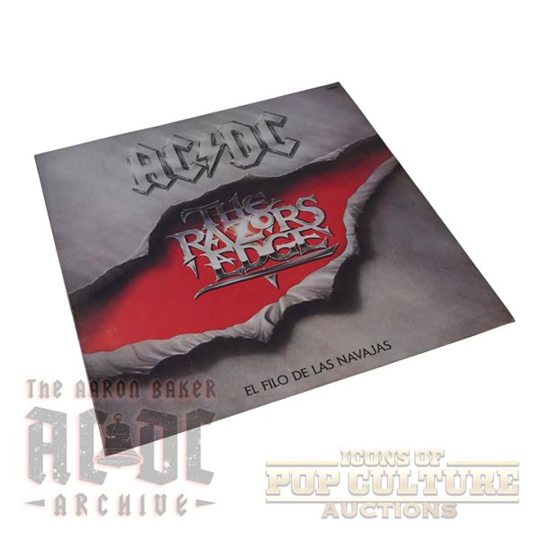 AC/DC - The Razors Edge Argentina Release LP - 3447