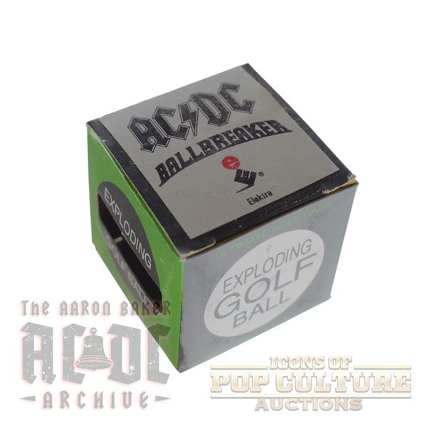 AC/DC - "Ballbreaker" Exploding Golf Ball Promo - 3437