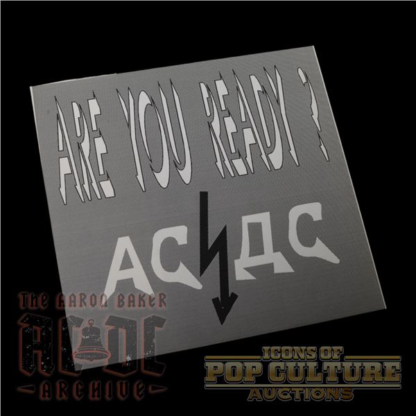 AC/DC - “Are You Ready” Russian Flexi Disc Single - 3809