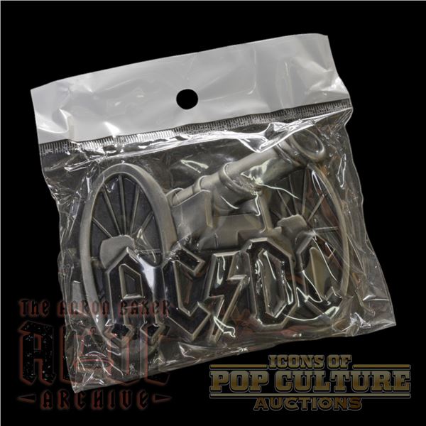 AC/DC - “For Those About to Rock” Cannon Logo Belt Buckle - 2065