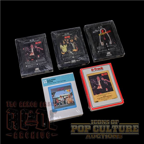 AC/DC - Collection of 8-Track Tapes - 2146