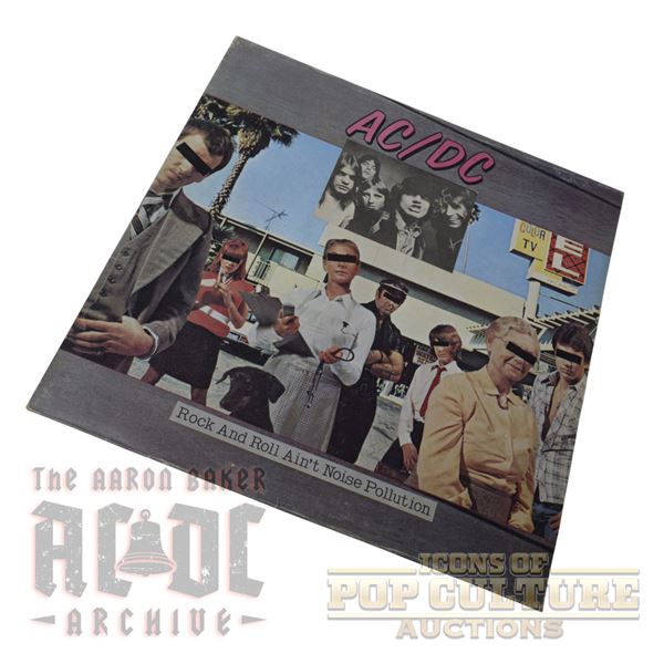 AC/DC - Rock And Roll Ain’t Noise Pollution Rare Korean LP - 4949