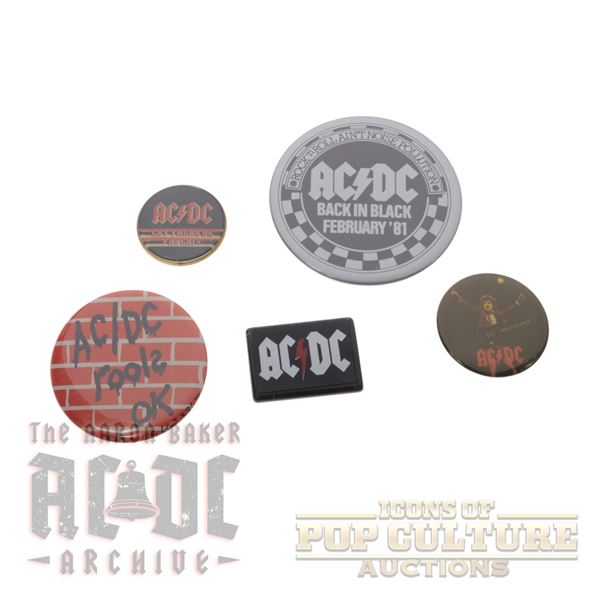 AC/DC - Collection of Pins - 2122