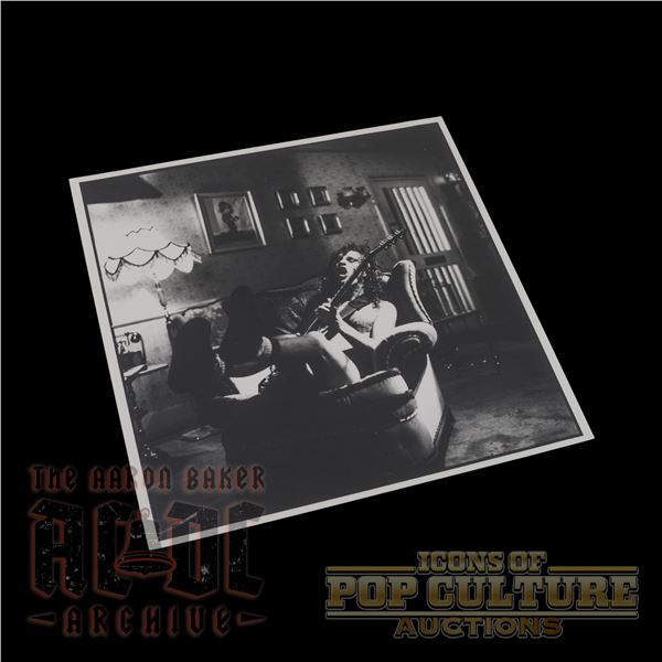 AC/DC - Original Angus Young 8" x 8" Photograph by Peter Anderson - 2082