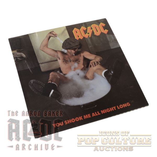 AC/DC - “You Shook Me All Night Long” UK 7" Single with Gatefold Sleeve - 2105