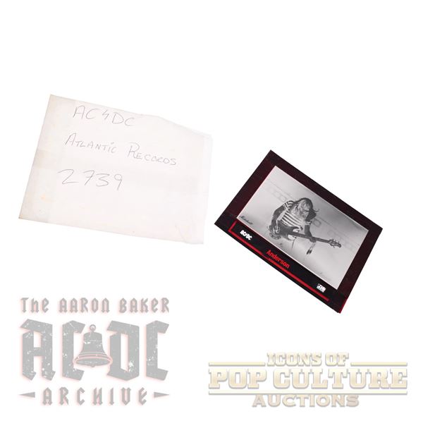 AC/DC - Rare Promotional Transparency - 3484