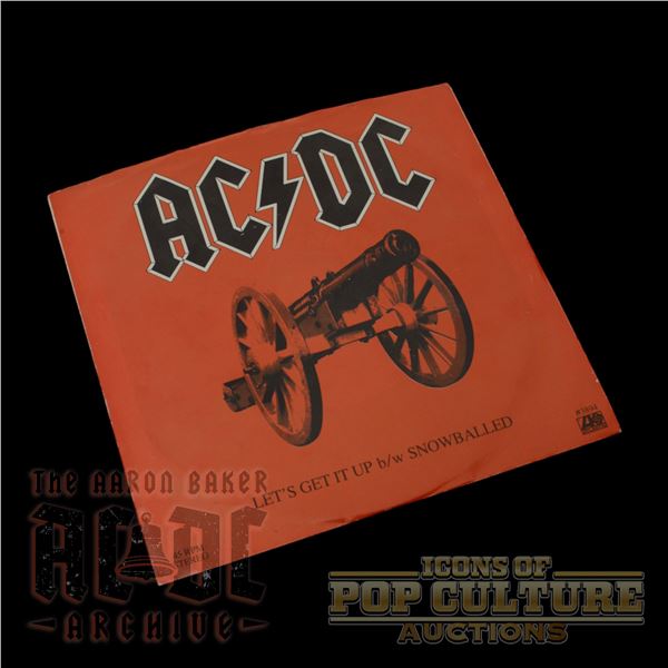 AC/DC – Let’s Get It Up / Snowballed 1981 US Atlantic 7" Single - 4125