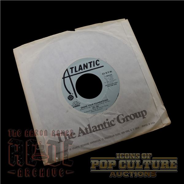 AC/DC – Shake Your Foundations 1985 US Promo-Only 7" Single - 4123