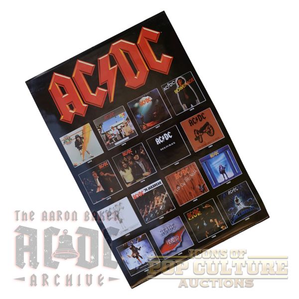 AC/DC – Original Album Cover Discography Poster - 3605