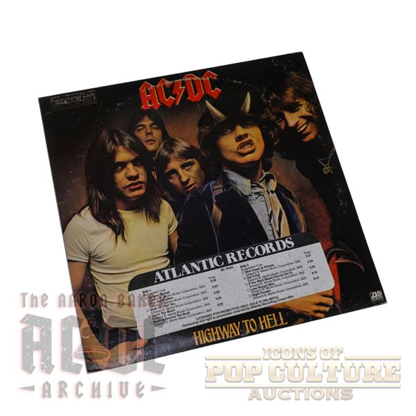 AC/DC - Highway to Hell Atlantic Records Promotional LP - 2163