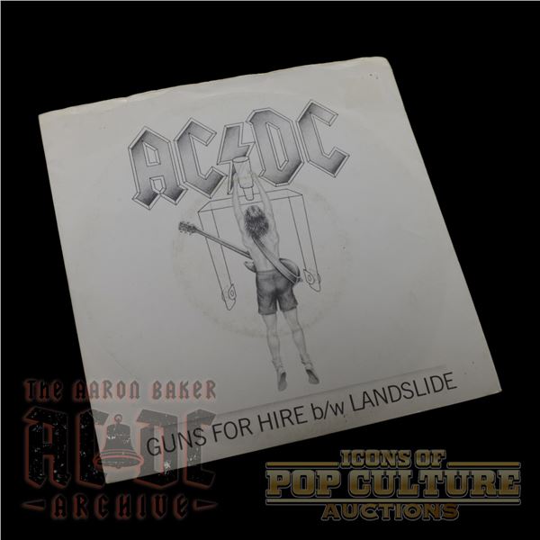 AC/DC – Guns for Hire / Landslide 1983 UK 7" Single - 4121