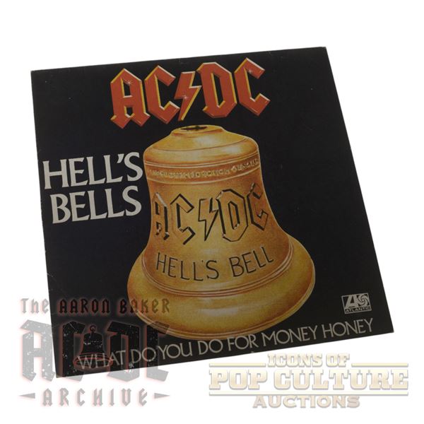 AC/DC – Hell’s Bells / What Do You Do for Money Honey French 7" Single - 4118