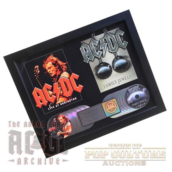 AC/DC - Live at Donington & Family Jewels Multi-Platinum RIAA Sales Award - 4150