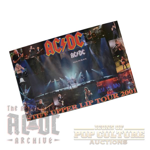 AC/DC – Original Stiff Upper Lip Tour Concert Poster - 3603