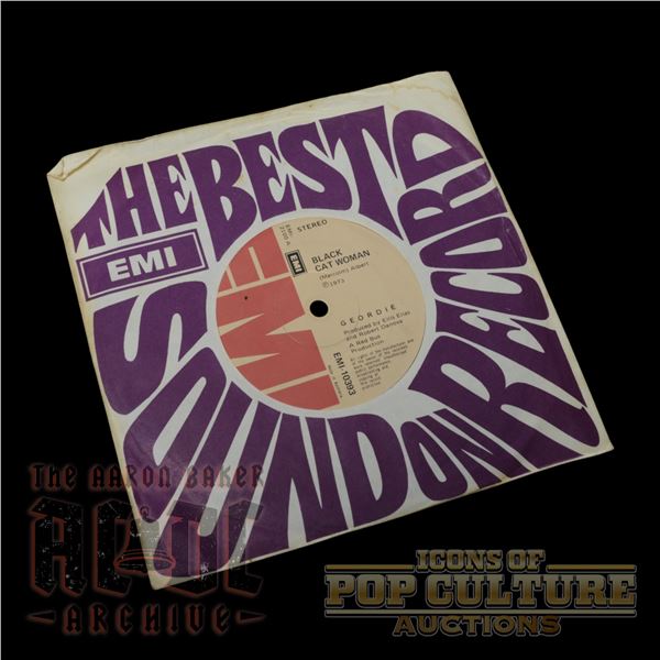 Geordie - “Black Cat Woman” / “Electric Lady” 7″ Single