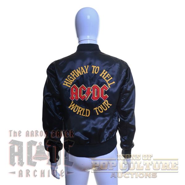 AC/DC - “Highway to Hell” Satin Jacket - 4657