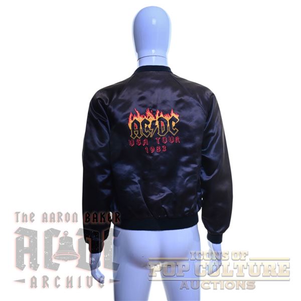 AC/DC - 1983 USA Tour Satin Jacket - 4661