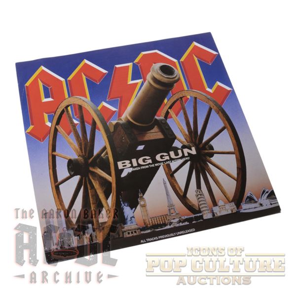 AC/DC - “Big Gun” 7" Single - 2107