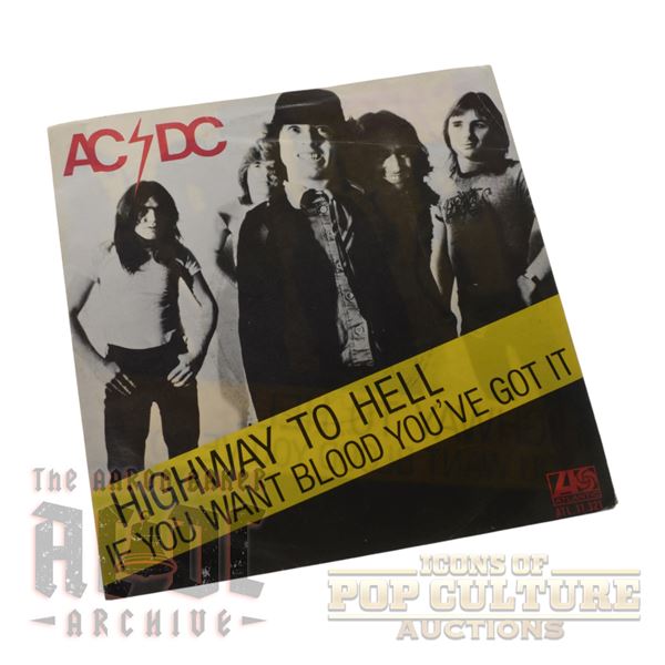 AC/DC – Highway to Hell / If You Want Blood 1979 German 7" Single - 4117
