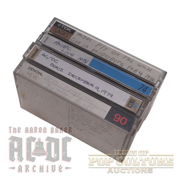 AC/DC - Bootleg Cassette Tapes - 2293
