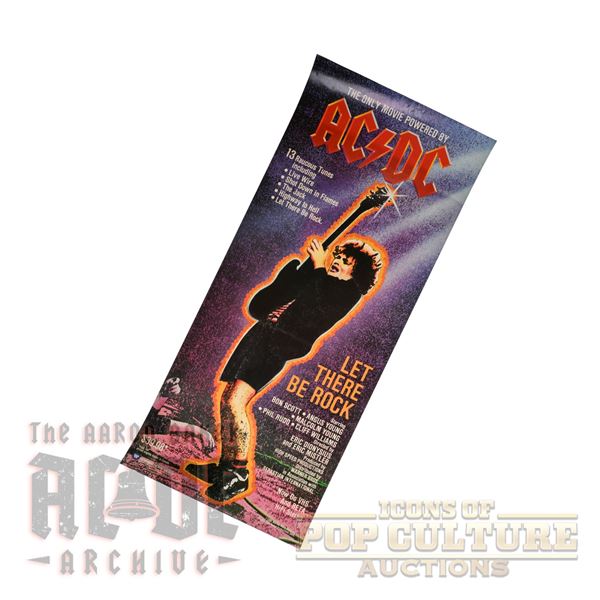 AC/DC - "Let There Be Rock" Promotional Video Poster - 4085