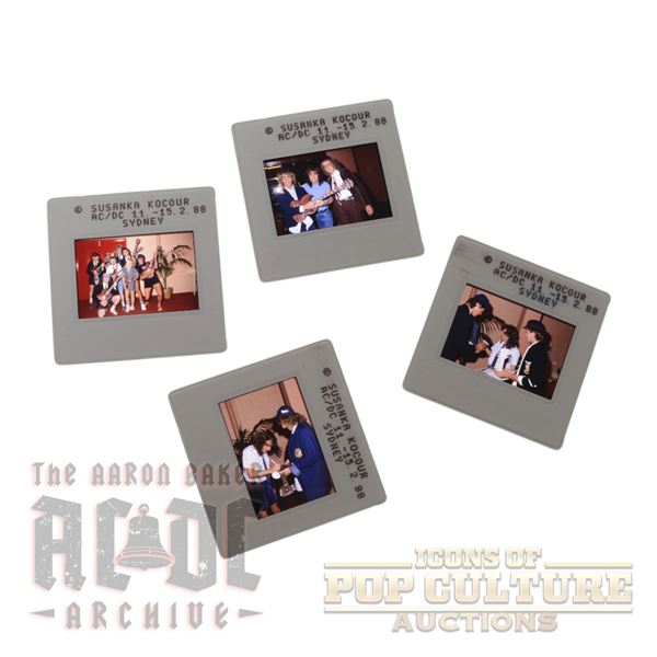 AC/DC – Set of Original Color Slides - 1990
